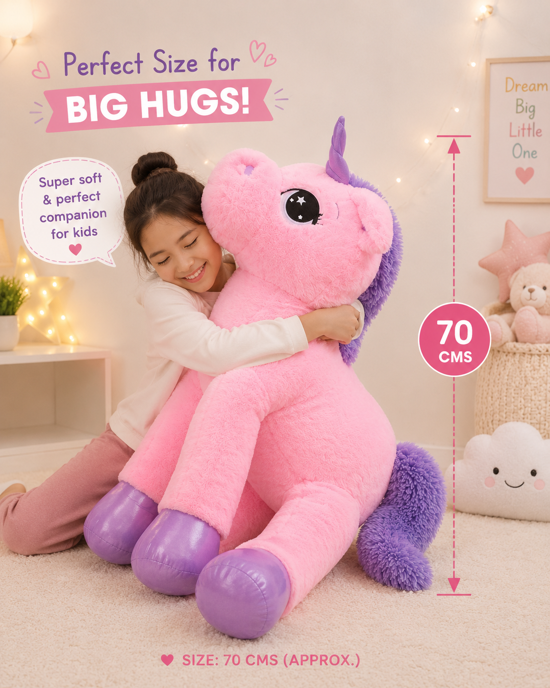 LunaBelle Unicorn Plushie - Image 4